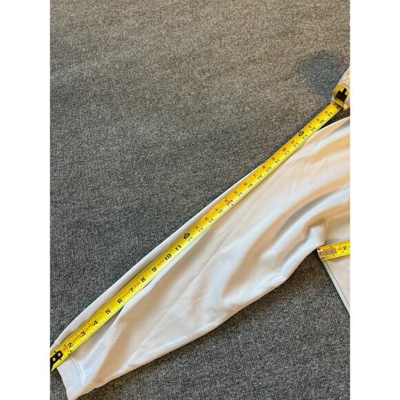 Masters Tech Mens Gray Augusta National Golf Club Zip Long Sleeves Pullover Sz L - Picture 6 of 9